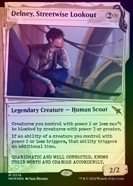 不可視インク-FOIL】【英】世慣れた見張り、デルニー/Delney