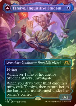 FOIL】【英】知りたがりの学徒、タミヨウ/Tamiyo, Inquisitive Student
