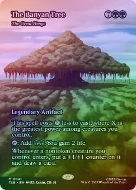 MTG バンヤングローブの木/The Banyan Tree 英語版 foil Foil バンヤン
