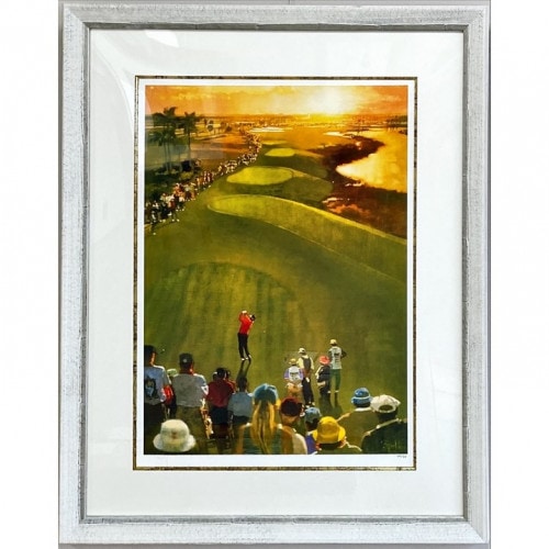 世界限定 88枚】 バーニー・フュークス ゴルフ版画 「The green crew