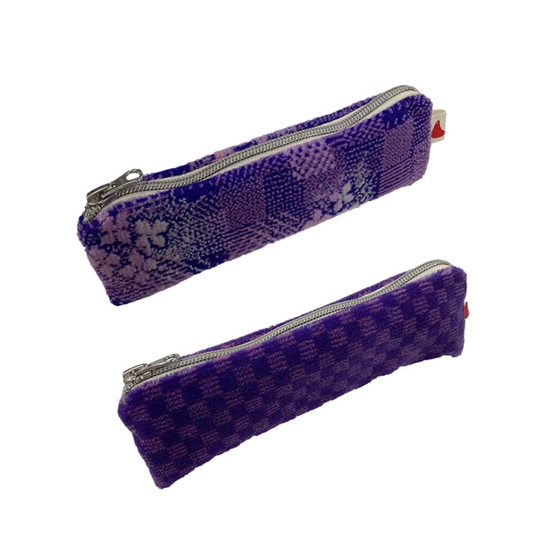 ペンケース 京王電鉄 座席モケット あじさい／格子 | 鉄道,鉄道