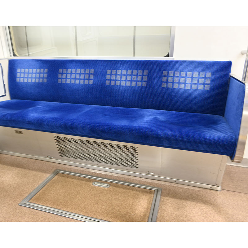 ペンケース Osaka Metro（大阪メトロ） 座席モケット ブルー／オレンジ