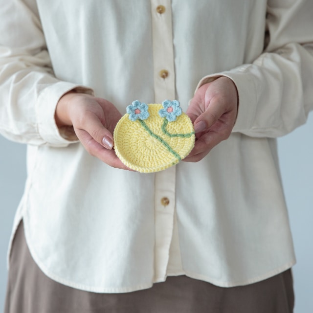 かぎ針編みコースター Florist フローリスト | ストアおすすめ商品