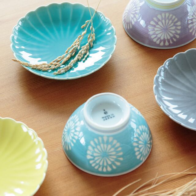 完売】小皿 菊三彩 きくさんさい | 食器・カトラリー,プレート・お皿