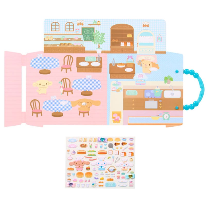 サンリオ シナモロール あそべるシールセット ベーカリーカフェ