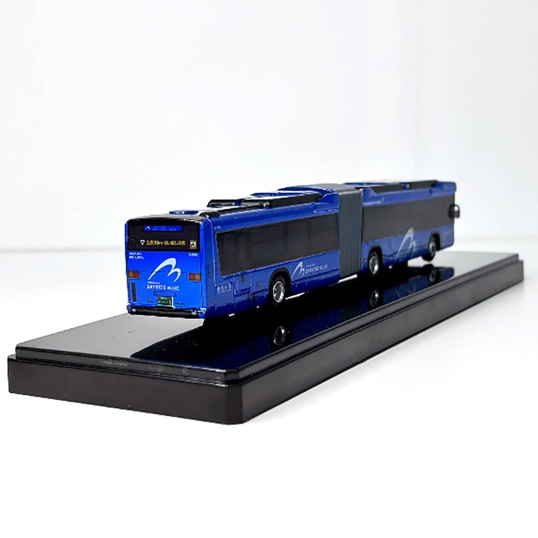 横浜市交通局協力会〉連節バス ヨコハマベイサイドブルー 1/80スケール