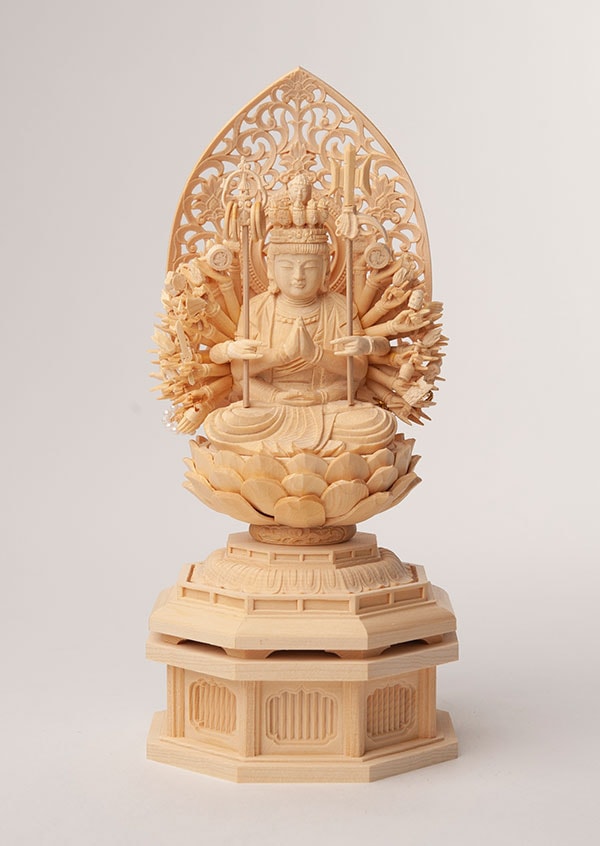 仏像】千手観音菩薩 子年の守護本尊 身丈2寸 | 開運・縁起物,干支守護