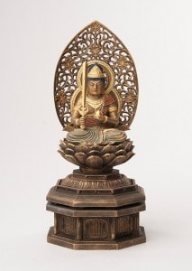 仏像】千手観音菩薩 子年の守護本尊 古美彩色仕上げ | 干支守護本尊古