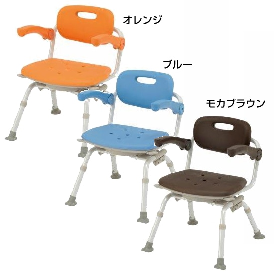 シャワーチェア〔ユクリア〕ミドルSPワンタッチおりたたみN ｜ 入浴