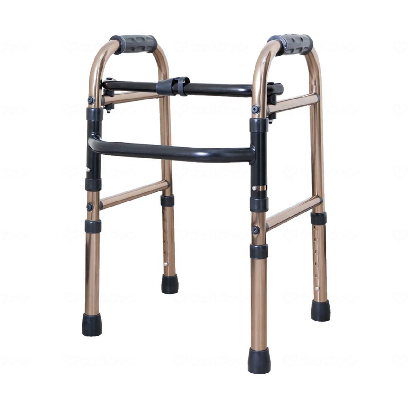 室内専用】折りたたみ式歩行器（ミニタイプ） キャスターなし