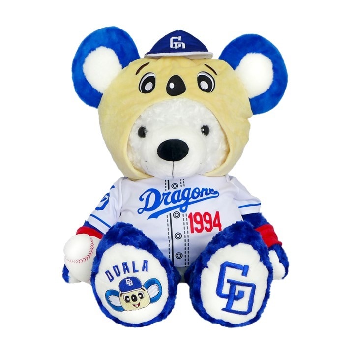 生産終了】ご当地ベア中日ドラゴンズドアラ2ホーム（ぬいぐるみL