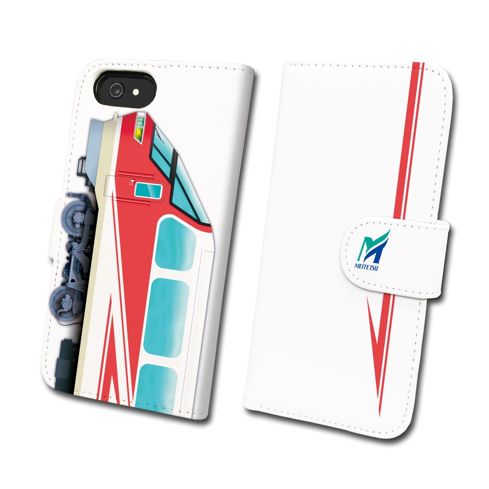 名鉄1000系 ◇ 鉄道スマホケース No.15【手帳 タイプ】【配送希望日