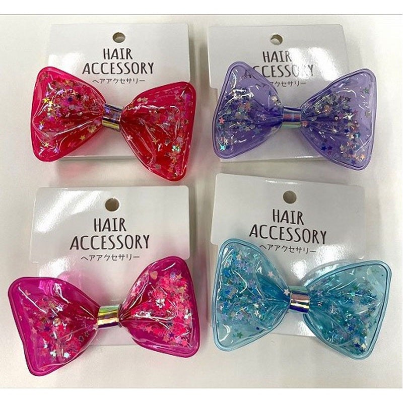 ヘアゴム リボンラメ【公式】≪1個からお届け≫Can☆Doネットショップ