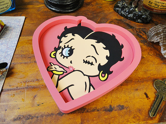 ベティ・ブープ ラバートレイ （ピンク）の通販・販売 | アメリカ雑貨