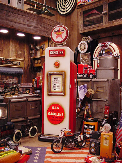 レッドスターガソリン ガスポンプCDタワーの通販・販売 | アメリカ雑貨