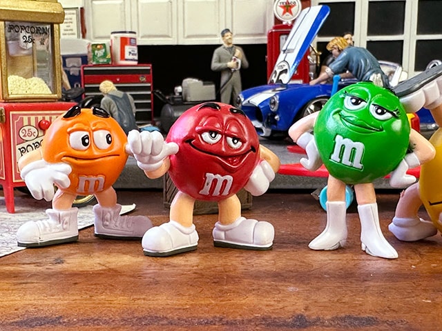 m&m's PVCフィギュア 5体セットの通販・販売 | アメリカ雑貨のテーマ