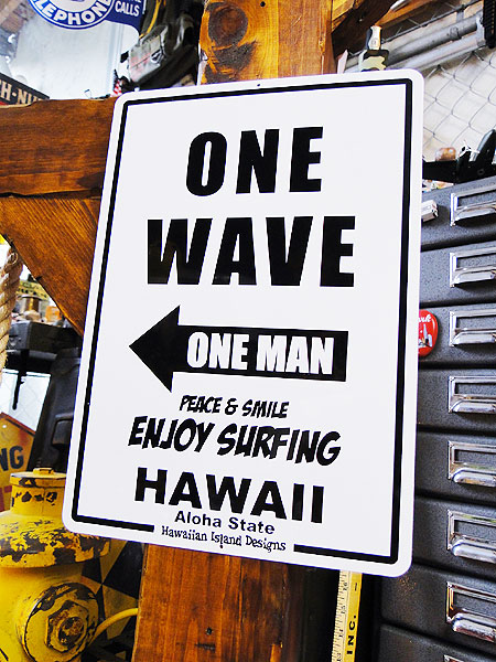 ハワイアンサインボード （ワンウェーブエンジョイサーフィン）の通販