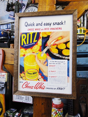 ポスターフレーム （バドワイザー/バドマン） ポスター＆木製フレーム