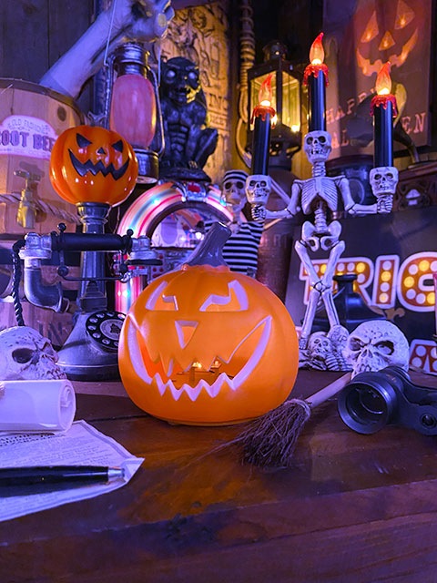 パンプキンランタン SSサイズ LEDライトの通販・販売 | アメリカ雑貨の