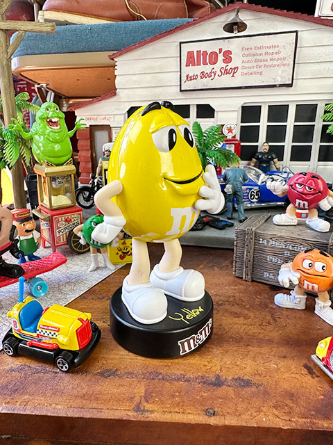 m&m's ダイキャストメタルフィギュア （イエロー） Jadaの通販・販売