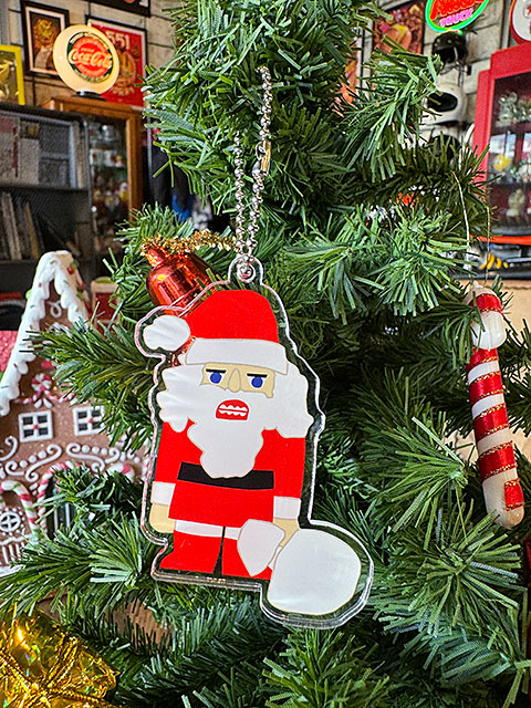 クリスマス アクリルキーホルダー （サンタクロース）の通販・販売