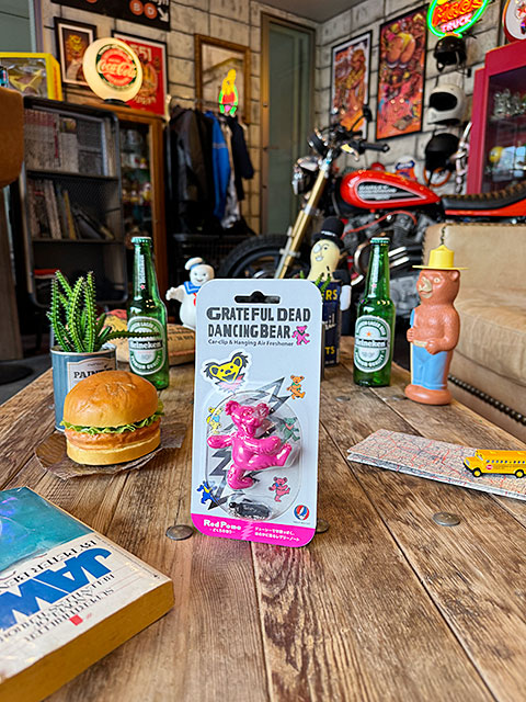 グレイトフルデッド ダンシングベアー カークリップ＆ハンギング