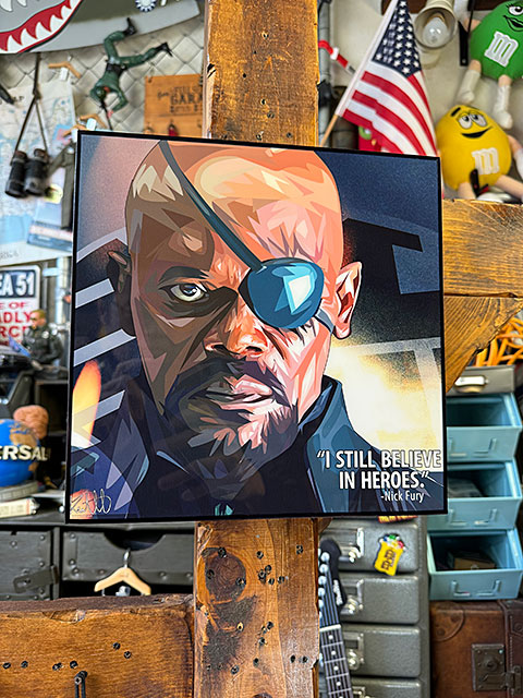 マーベル ニック・フューリー ポップアートフレーム #670
