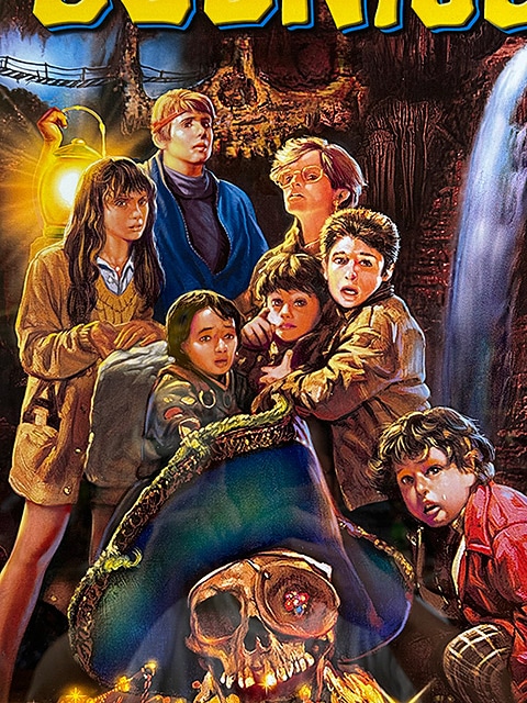 映画 グーニーズ 劇場版ポスター フレームアートの通販・販売