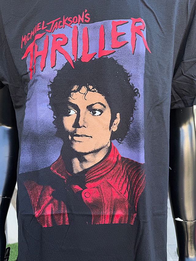 マイケル・ジャクソン スリラー オフィシャル Tシャツ 公式グッズの