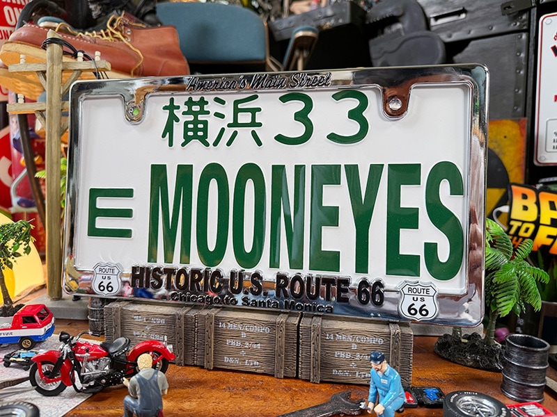 ルート66 ナンバープレート フレーム 公道使用可 ライセンスプレート