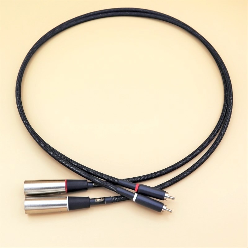 RCA→XLR変換ケーブル（2番HOT／3番HOT選択可能） WTS-RX3000