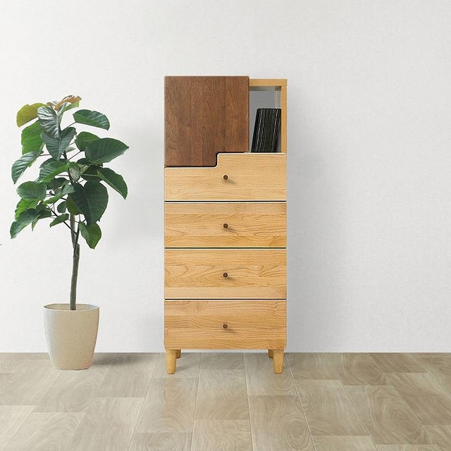 ハイタイプ】リビングチェスト / オスロ【Oslo】3種類｜ベッド