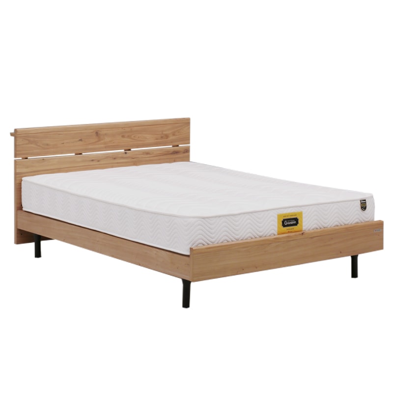 シングル】天然木ベッド Granz/ジオーク【Gioak】｜ベッド・マットレス