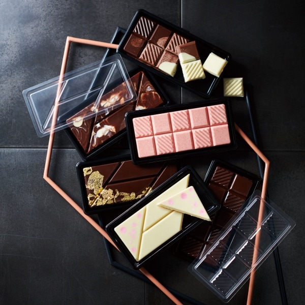 PETモールドA(透明) 100枚入 チョコレート約50g AP70140KA-100 | 型