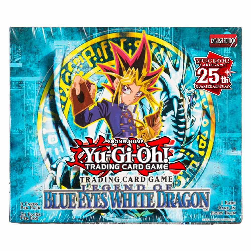 遊戯王 25TH ANNIVERSARY LEGEND OF BLUE EYES WHITE DRAGON BOX
