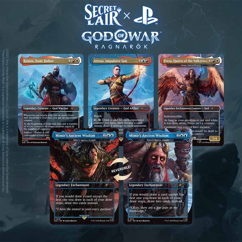 Secret Lair x God of War: Norse 英語 BOX【MTG】｜マジック・ザ