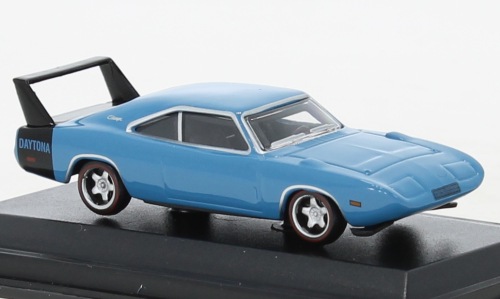 1/87 ダッジ チャージャー デイトナ 青 黒 ブルー ブラック Oxford
