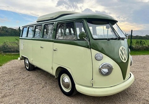 1/43 フォルクスワーゲン キャンパー キャンピングカー グリーン バス