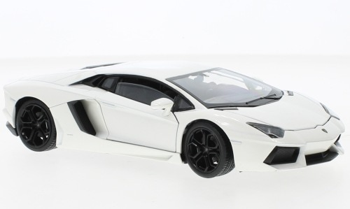 1/24 ランボルギーニ アヴェンタドール 白 ホワイト Welly Lamborghini