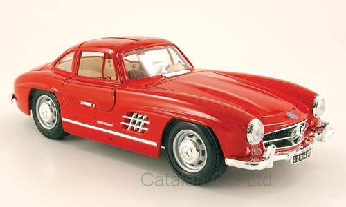 1/18 メルセデス ベンツ 赤 RED レッド Mercedes 300 SL W198 梱包