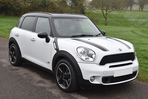 1/24 ミニ クーパー カントリーマン 白 ホワイト Mini Cooper S