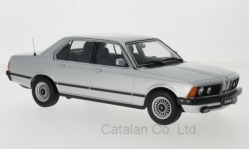 1/18 BMW 733i E23 1977 7シリーズ シルバー 銀 silver KK-Scale 梱包