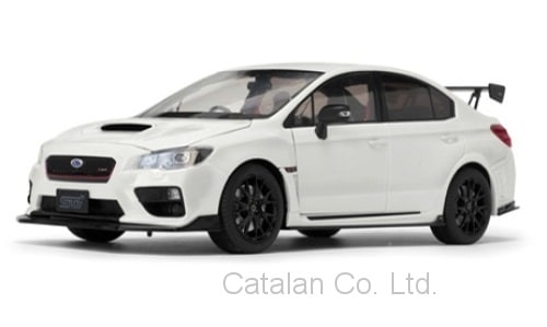 1/18 スバル Subaru WRX STI S207 メタリック ホワイト 白 metalic