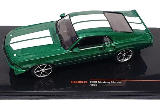 1/43 フォード マスタング グリーン IXO Ford Mustang customs