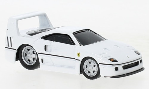 1/64 フェラーリー 白 ホワイト Maisto Ferrari F40 white 1:64 梱包