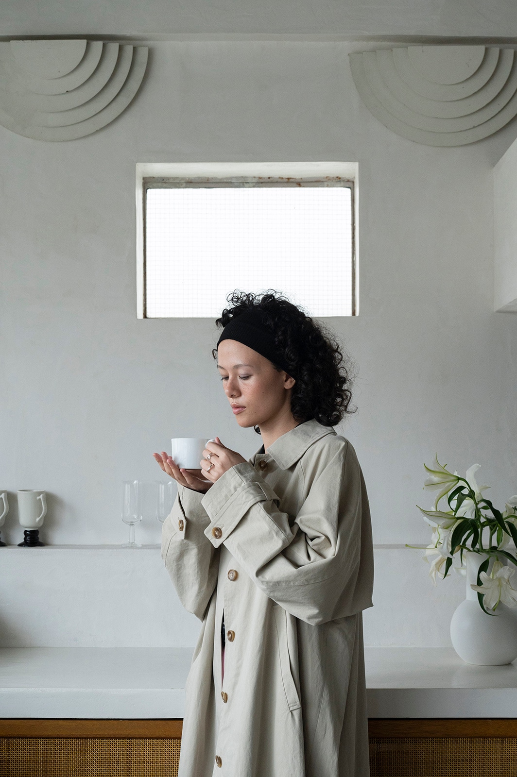 ステンカラーオーバーコート/CAVEZA ROSSO/カベサロッソ | ALL ITEM