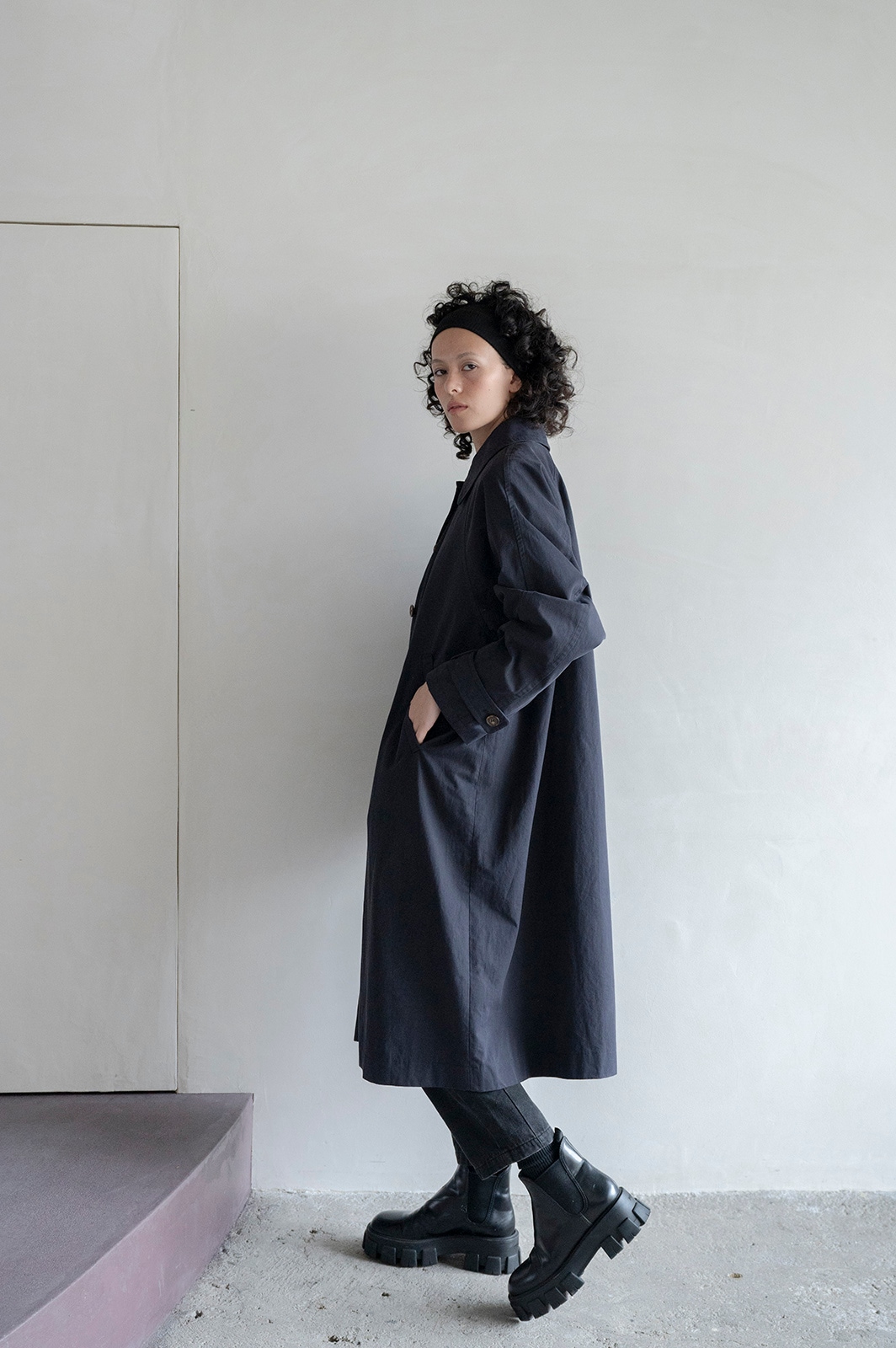 ステンカラーオーバーコート/CAVEZA ROSSO/カベサロッソ | ALL ITEM