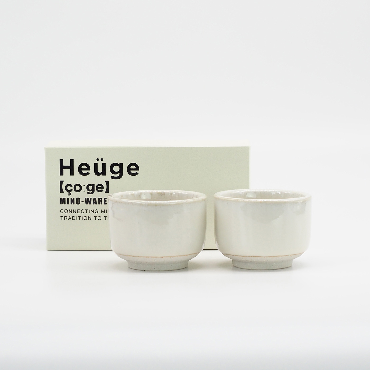 Heuge】ひょうげ ぐい呑み2個セット（Sake Cup set2） [日本製/美濃焼