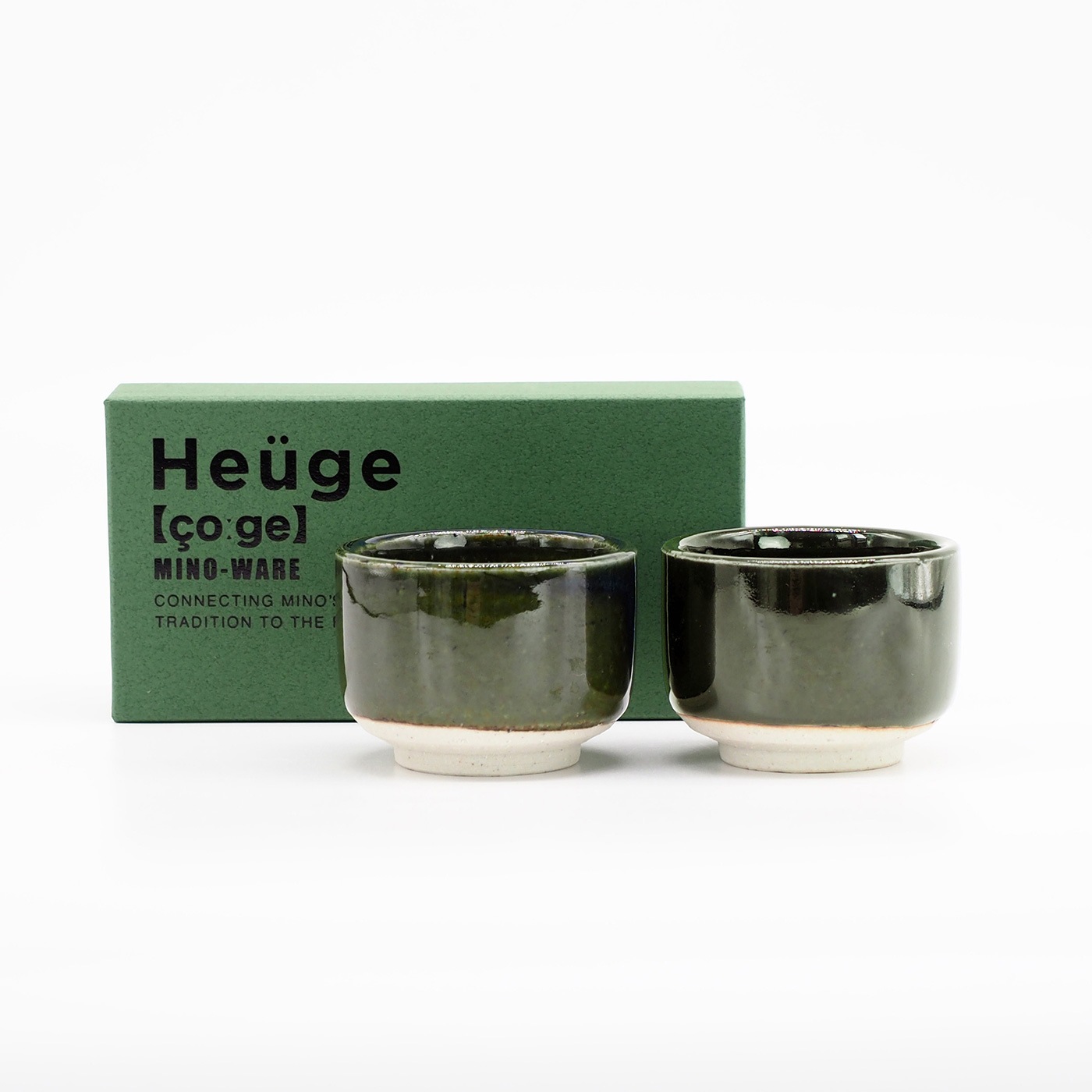 Heuge】ひょうげ ぐい呑み2個セット（Sake Cup set2） [日本製/美濃焼