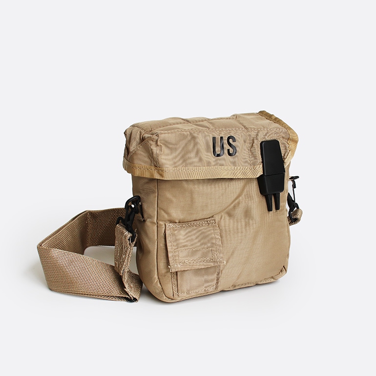 デッドストック 米軍 2QT ウォーターキャンティーンカバー ショルダー
